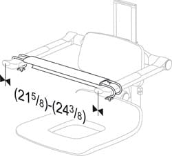 Dimensioned drawing, inch