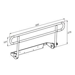 Dessin avec dimensions, mm