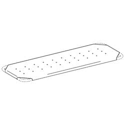Dimensioned drawing, inch