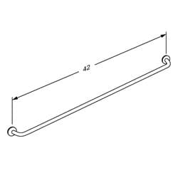 Dimensioned drawing, inch