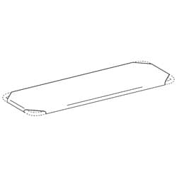 Dimensioned drawing, inch