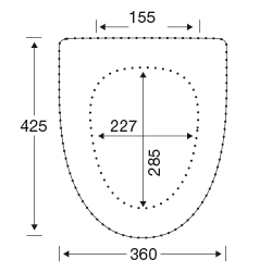Dimensioned drawing, mm