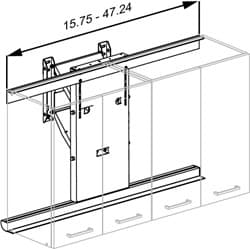 Dimensioned drawing, inch