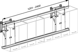 Dimensioned drawing, mm
