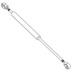 Dimensioned drawing, inch