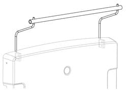 Dimensioned drawing, inch