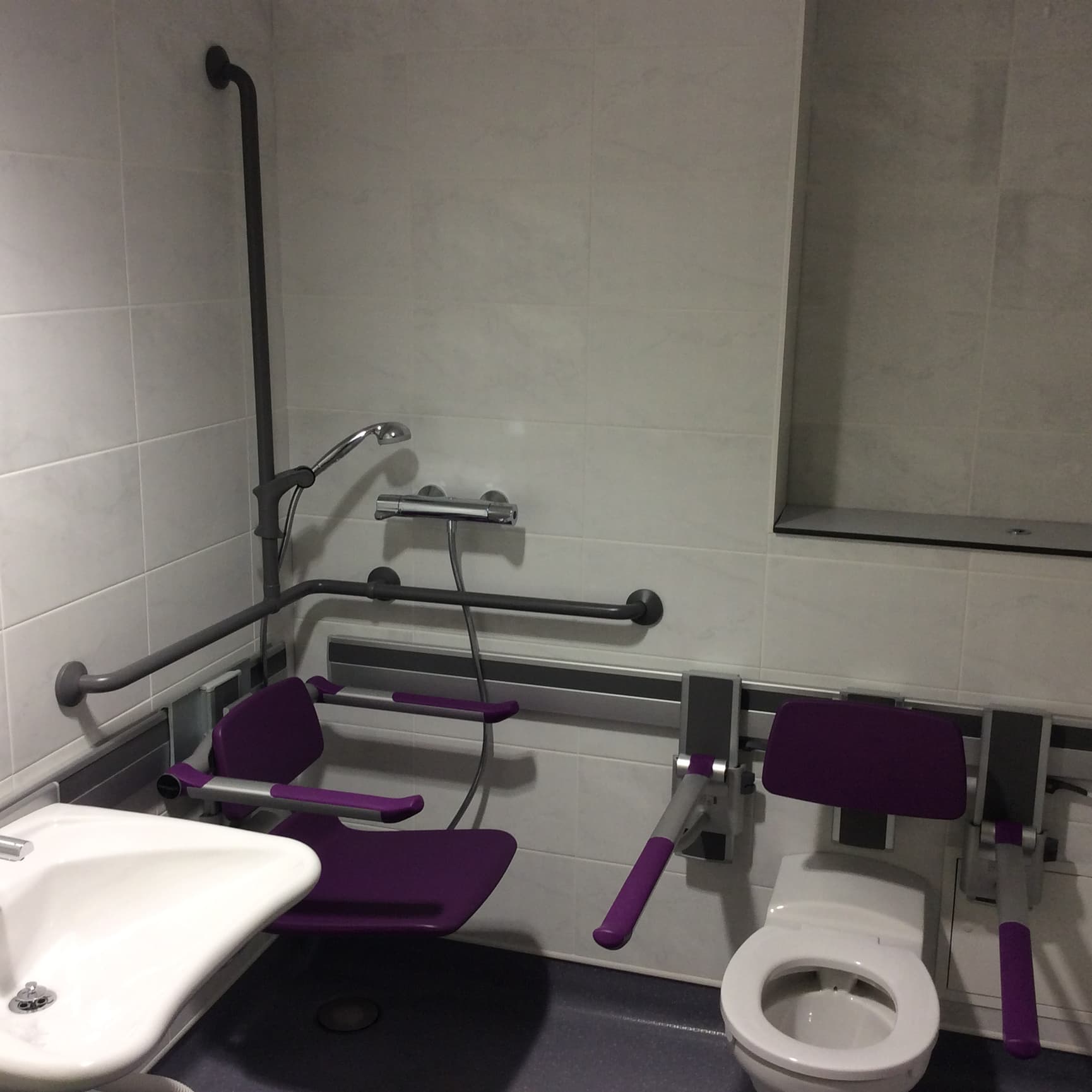 Accessible bathrooms The Meath, Bradbury House (UK)