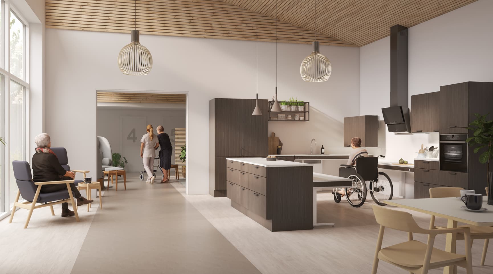 INDIVO height adjustable worktops