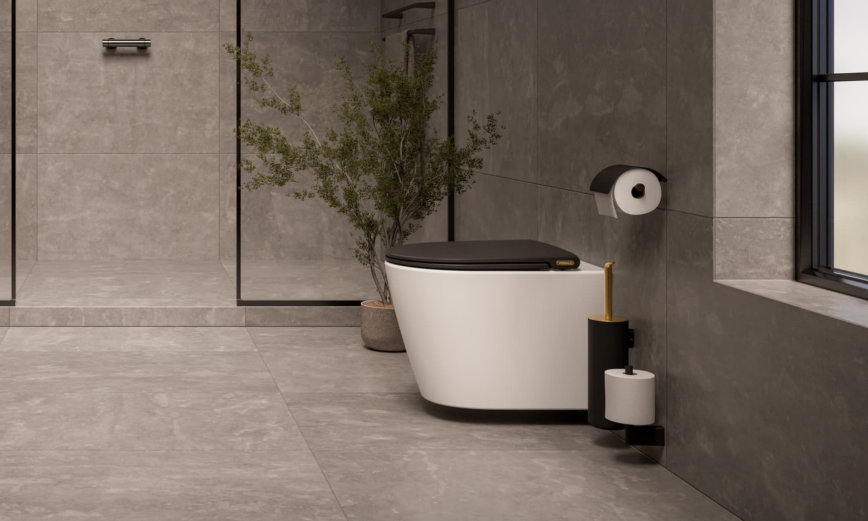 Pressalit Trend Combi pack in bathroom