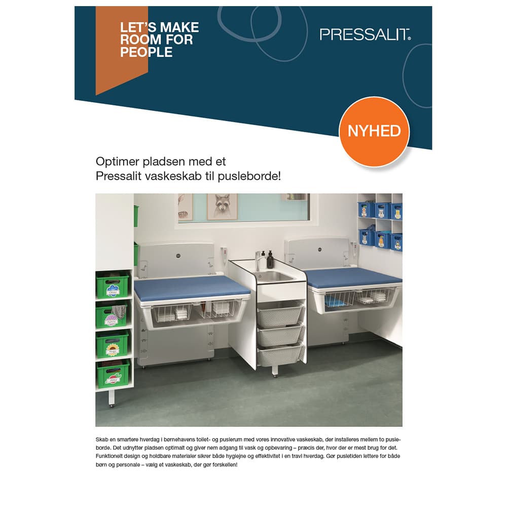 Pressalit vaskeskab