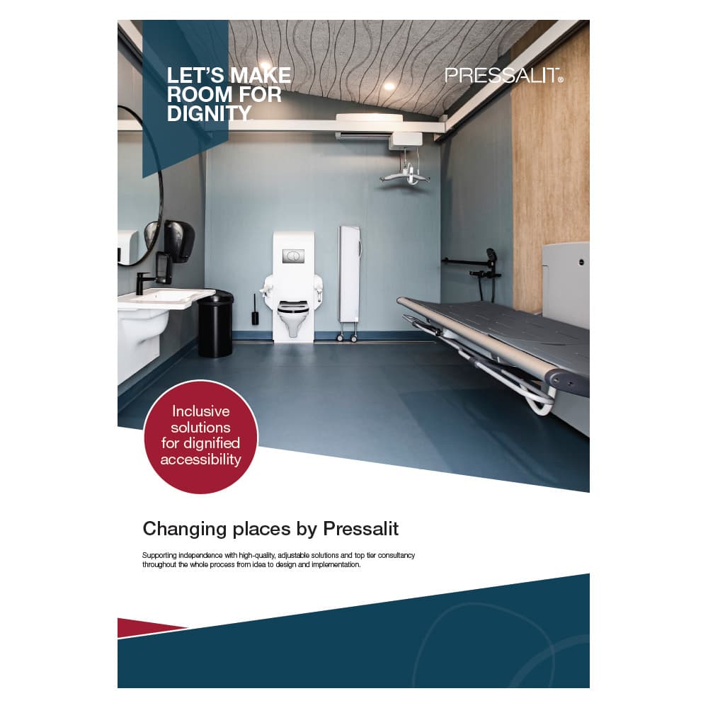 Changing Places by Pressalit brochure