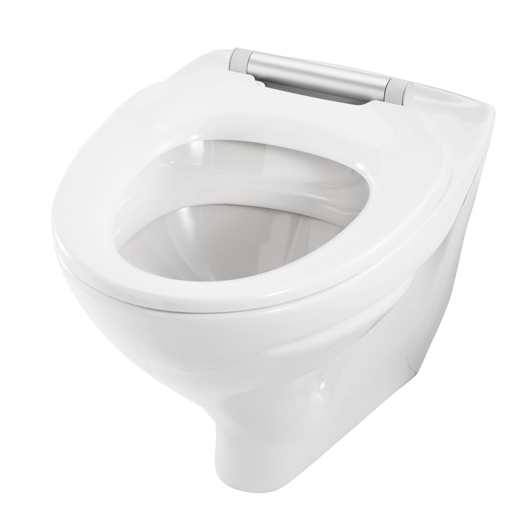 Pressalit Solid Pro Norden uden låg monteret på Ifö Sign toilet