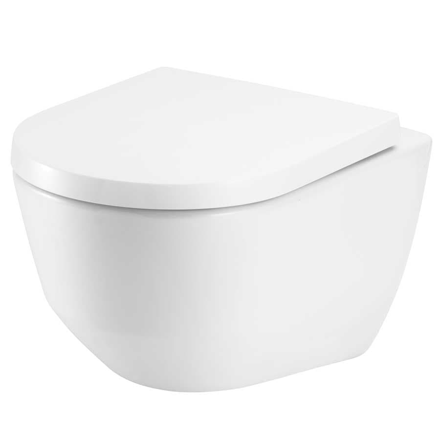 Wit Pressalit Comfort D2 zitting