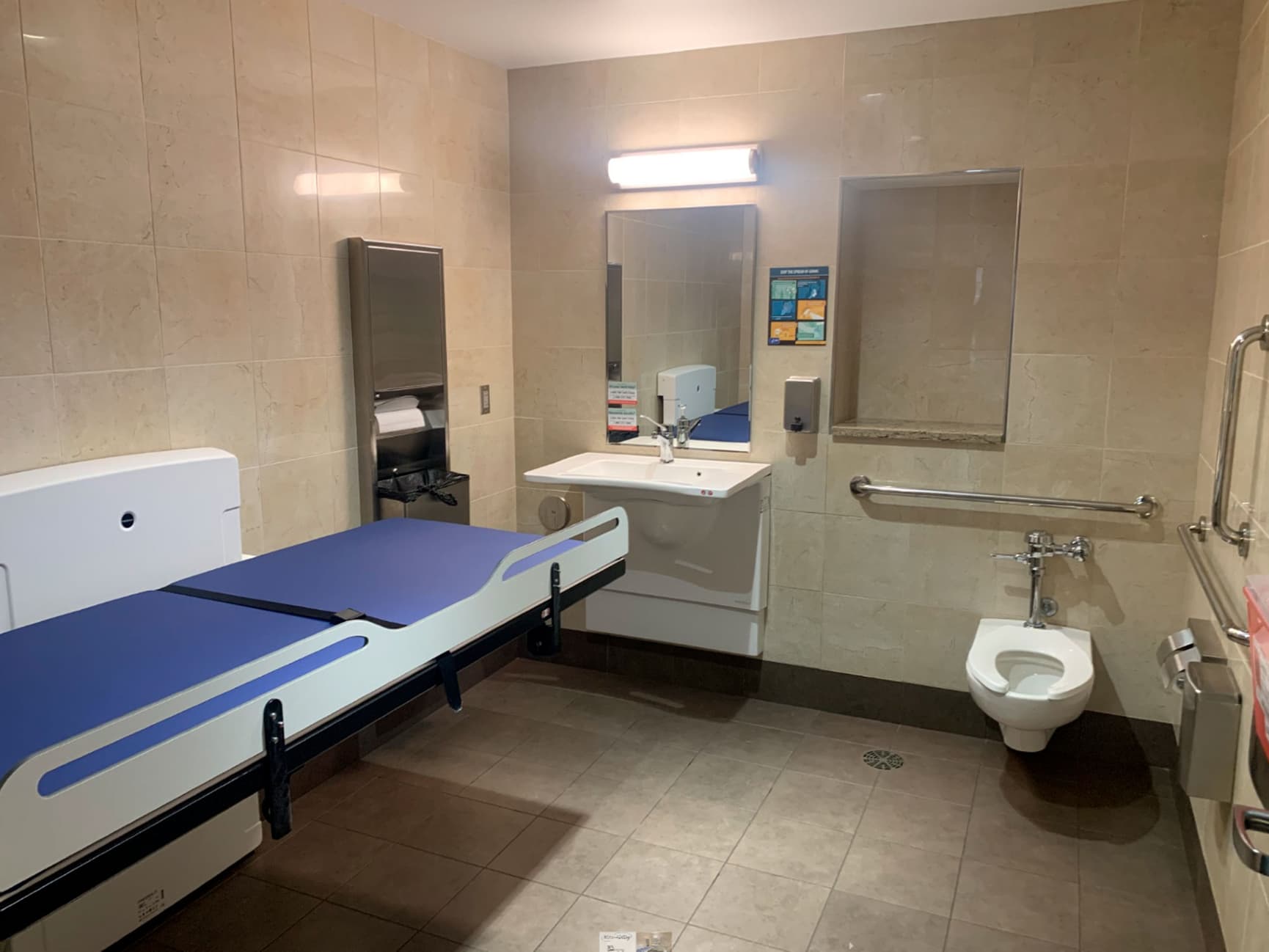 ADA compliant accessible bathroom