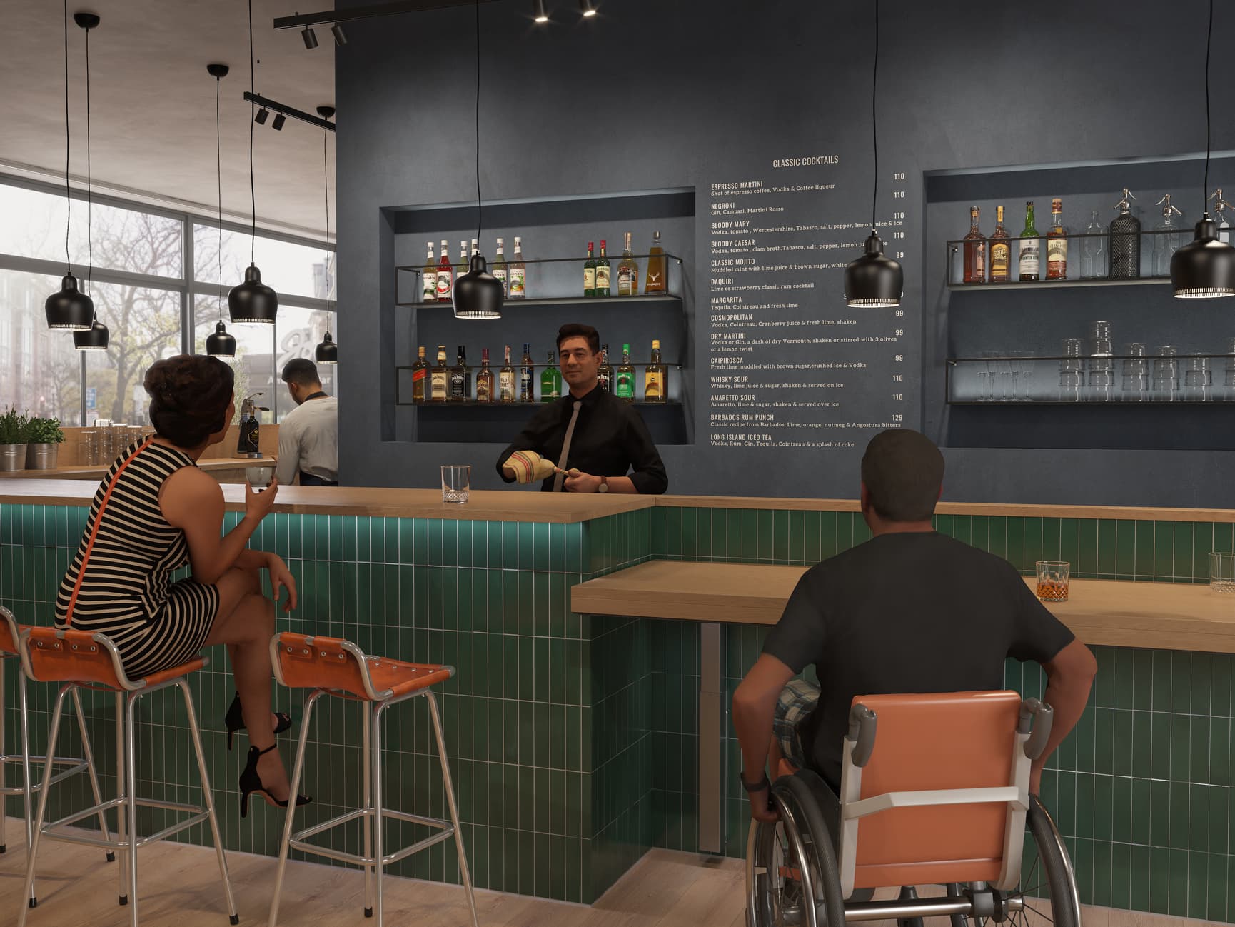 Pressalit INDIVO Pack voor bars en restaurants