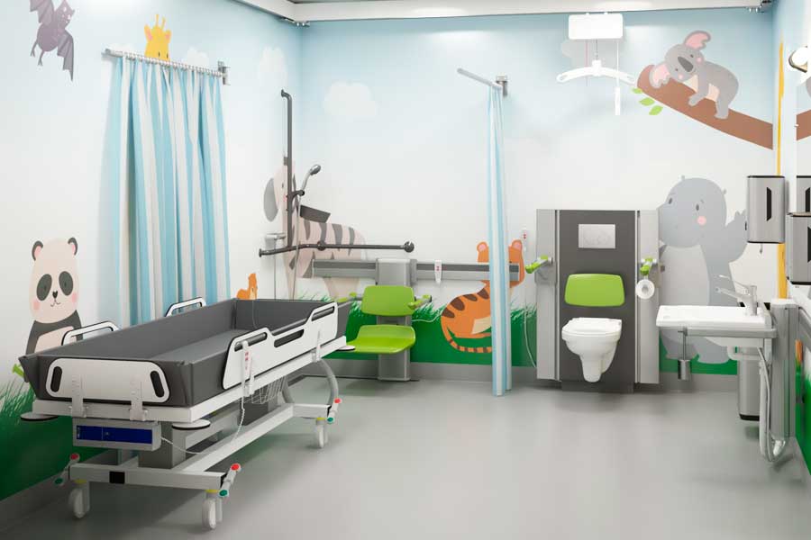 Mobile changing table