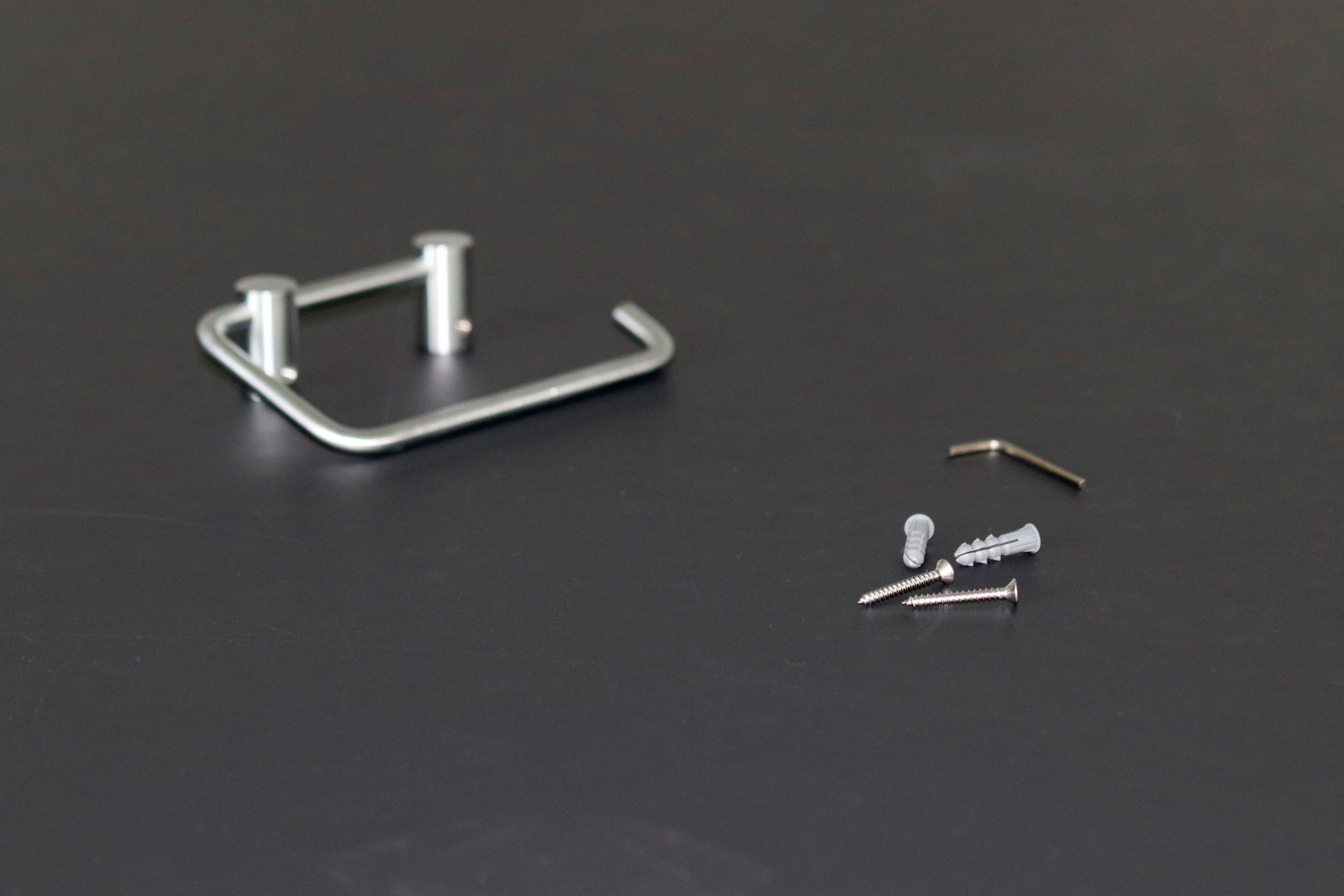 Easy Installation of Bathroom Accessories with Screws